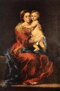 MURILLO, Bartolome Esteban Virgin and Child with a Rosary sg china oil painting artist